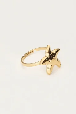 Bague Océan Avec étoile De Mer