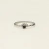 Bague Petite Pierre Noire Universe