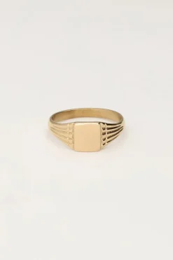 Bague Rectangulaire Vintage
