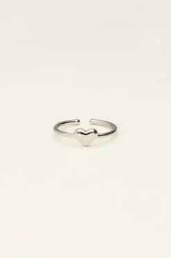 Bague Rose Avec Cœur