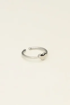 Bague Rose Avec Cœur