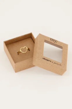 Bague Shapes Avec Cœur Ouvert