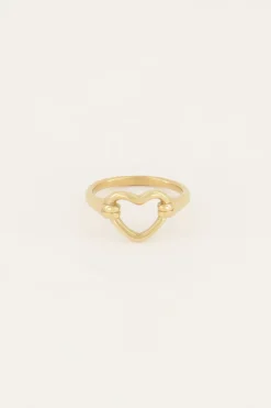 Bague Shapes Avec Cœur Ouvert