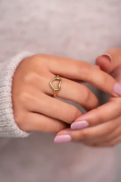 Bague Shapes Avec Cœur Ouvert