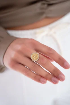 Bague Signe Du Zodiaque à Strass