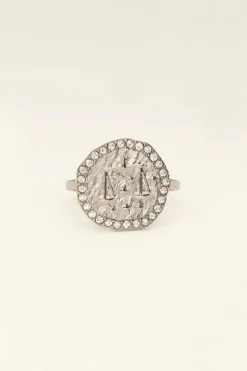 Bague Signe Du Zodiaque à Strass