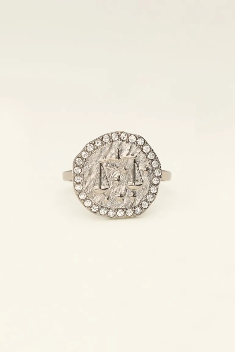 Bague Signe Du Zodiaque à Strass