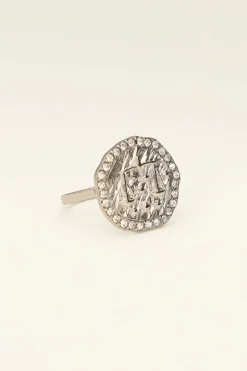Bague Signe Du Zodiaque à Strass