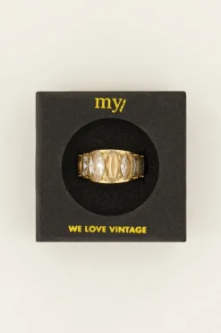 Bague Souvenir Avec Pierres