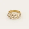 Bague Starmood Avec Pierres Transparentes