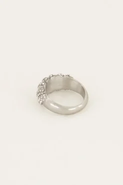 Bague Starmood Avec Pierres Transparentes