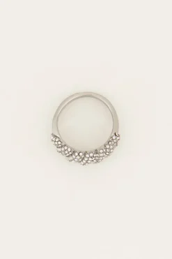 Bague Starmood Avec Pierres Transparentes