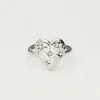 Bague Starry Avec Cœur Et Strass