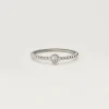 Bague Starry Minimaliste Avec Strass