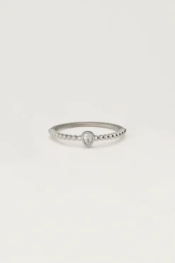 Bague Starry Minimaliste Avec Strass