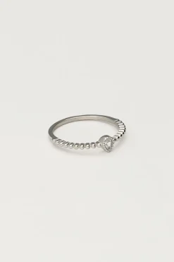 Bague Starry Minimaliste Avec Strass