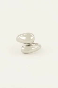 Bague Torsadé Et Bombée