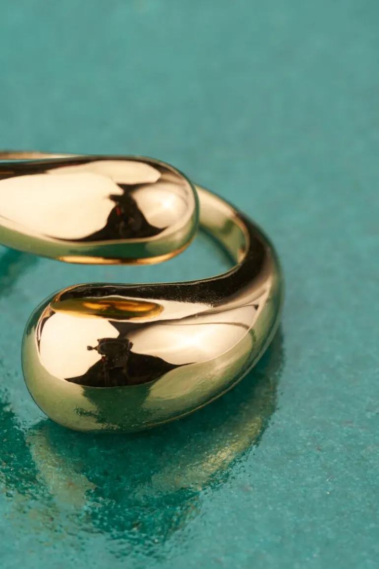 Bague Torsadé Et Bombée
