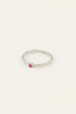 Bague Torsadée Pierre Very Berry