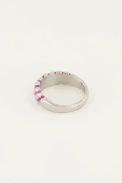 Bague Torsadée Rose Candy