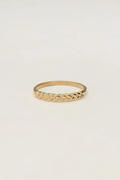 Bague Tressée Vintage Minimaliste