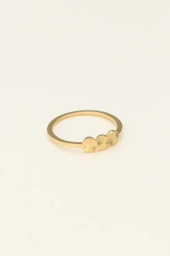 Bague Trois Petits Médaillons