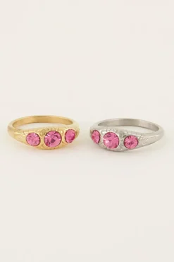 Bague Trois Pierres Blackberry