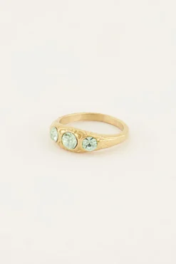 Bague Trois Pierres Mint
