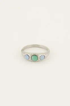 Bague Trois Pierres Ocean