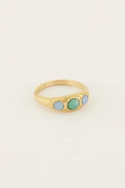Bague Trois Pierres Ocean