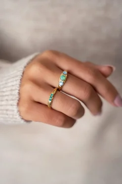 Bague Trois Pierres Ocean