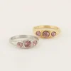 Bague Trois Pierres Strawberry