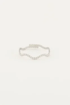 Bague Vague Avec Sphères