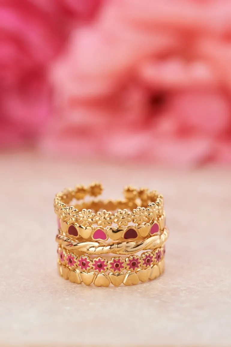 Bague Vintage Petites Fleurs