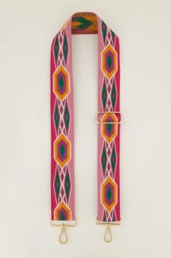 Bandoulière Avec Motif Multicolore