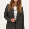 Blazer Croisé Kaki