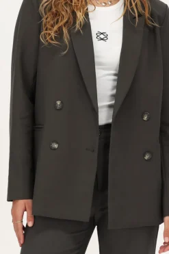 Blazer Croisé Kaki