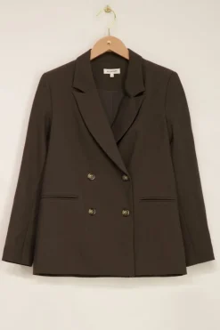 Blazer Croisé Kaki