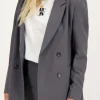 Blazer Gris Croisé