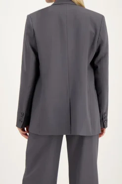 Blazer Gris Croisé
