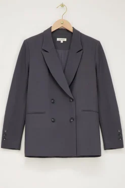 Blazer Gris Croisé