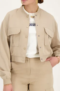 Bomber Cargo Beige