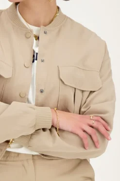 Bomber Cargo Beige