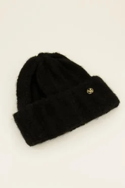 Bonnet Grosse Maille Noir
