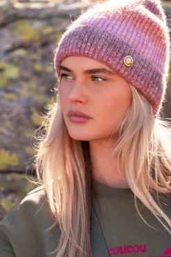 Bonnet Multicolore Avec Motif Spacedye