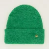 Bonnet Vert En Maille
