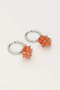 Boucle D'oreille Avec Grappe De Raisin Orange