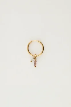 Boucle D'oreille Unique Avec Petites Perles