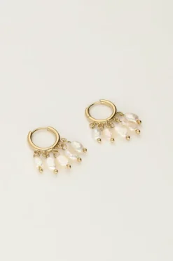 Boucles D'oreilles à Cinq Perles