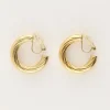 Boucles D'oreilles à Clip Petites Avec Torsade Massive